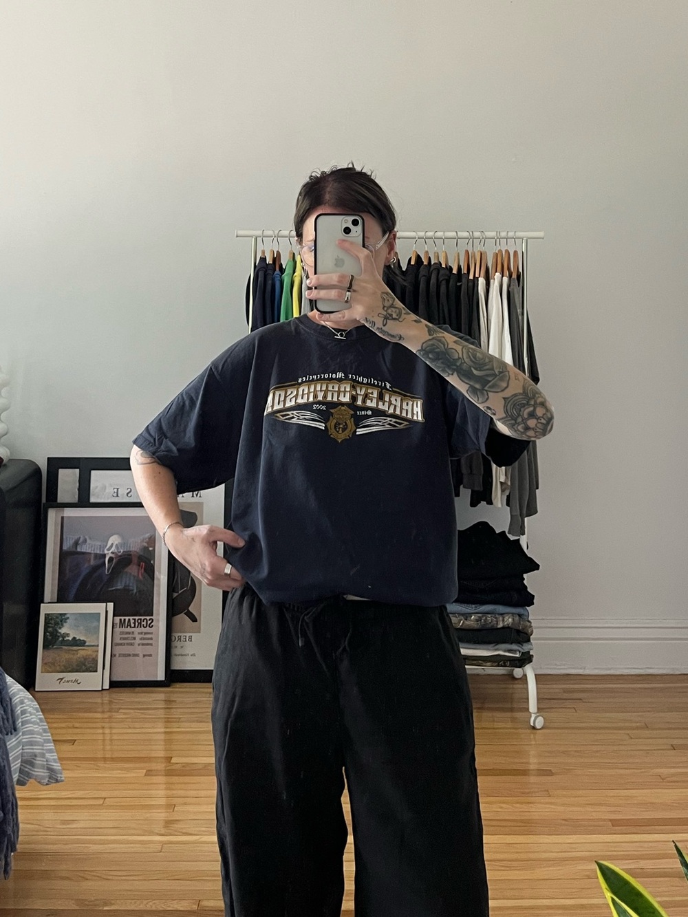 vintage harley davidson tee
